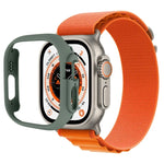 غطاء حماية نصف شامل من PC، لساعة Apple Watch Ultra 1 / 2 / 3 49مم