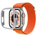 غطاء حماية نصف شامل من PC، لساعة Apple Watch Ultra 1 / 2 / 3 49مم