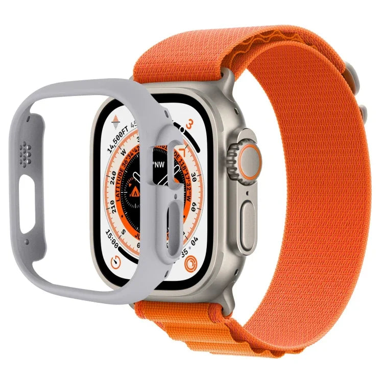 غطاء حماية نصف شامل من PC، لساعة Apple Watch Ultra 1 / 2 / 3 49مم