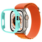 غطاء حماية نصف شامل من PC، لساعة Apple Watch Ultra 1 / 2 / 3 49مم