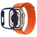 غطاء حماية نصف شامل من PC، لساعة Apple Watch Ultra 1 / 2 / 3 49مم