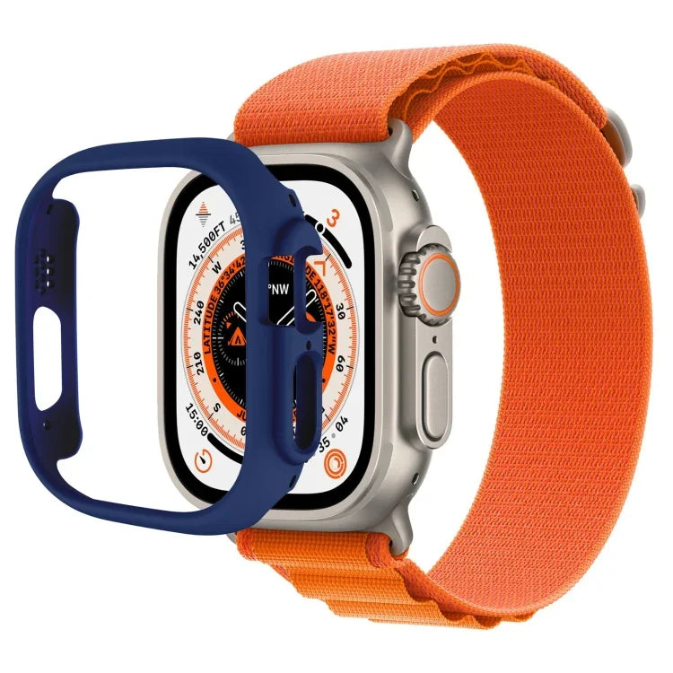 غطاء حماية نصف شامل من PC، لساعة Apple Watch Ultra 1 / 2 / 3 49مم