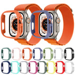 غطاء حماية نصف شامل من PC، لساعة Apple Watch Ultra 1 / 2 / 3 49مم