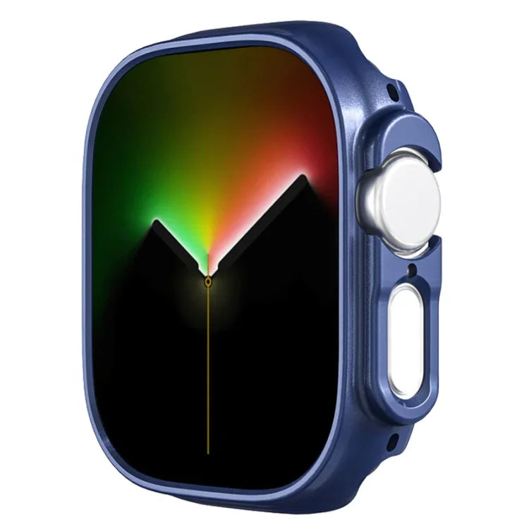 غطاء حماية نصف شامل مطفي من PC، لساعة Apple Watch Ultra 1 / 2 / 3 49مم