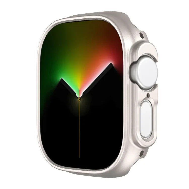 غطاء حماية نصف شامل مطفي من PC، لساعة Apple Watch Ultra 1 / 2 / 3 49مم