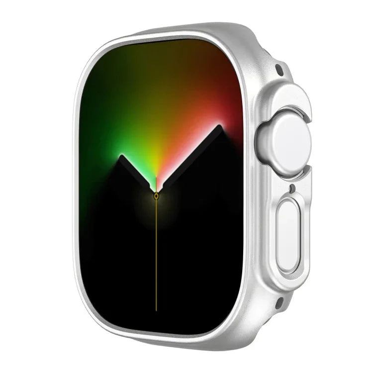 غطاء حماية نصف شامل مطفي من PC، لساعة Apple Watch Ultra 1 / 2 / 3 49مم
