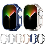 غطاء حماية نصف شامل مطفي من PC، لساعة Apple Watch Ultra 1 / 2 / 3 49مم