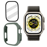 Tempered Glass Film Frosted PC Watch Case, For Apple Watch Ultra 3 / 2 / 1 49mm