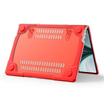 غطاء حماية للابتوب بلونين من TPU + PC مقاوم للسقوط، لماك بوك إير 13.6 بوصة A2681 2022 / M3 2024 A3113 / M4 2025 A3240