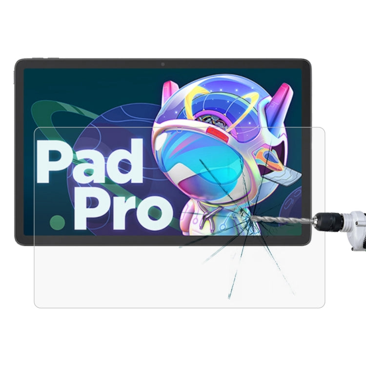 فيلم زجاج مقسى مقاوم للانفجار 9H بسماكة 0.3 مم، لجهاز Huawei MateBook E Go (قطعة واحدة)، لجهاز Lenovo Pad Pro 2022 مقاس 11.2 بوصة / Tab P11 Pro الجيل الثاني 11.2 (قطعة واحدة)