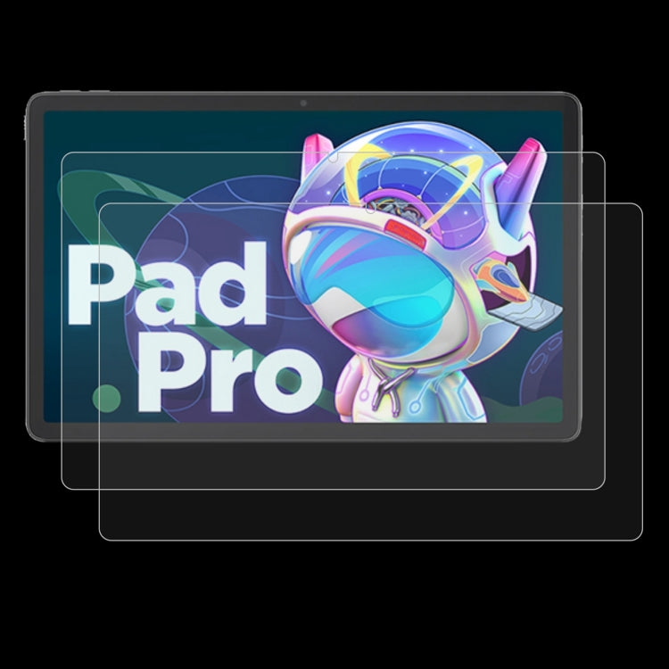 فيلم زجاج مقسى مقاوم للانفجار 9H بسماكة 0.3 مم 2 قطع، لجهاز Huawei MateBook E Go (2 قطع)، لجهاز Lenovo Pad Pro 2022 مقاس 11.2 بوصة / Tab P11 Pro الجيل الثاني 11.2 (2 قطع)