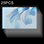فيلم زجاج مقسى مقاوم للانفجار 9H بسماكة 0.3 مم 25 قطعة، لجهاز Huawei MateBook E Go (25 قطعة)، لجهاز Lenovo Pad Pro 2022 مقاس 11.2 بوصة / Tab P11 Pro الجيل الثاني 11.2 (25 قطعة)