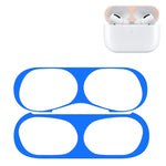 غطاء حماية لسماعة الأذن اللاسلكية مع ملصق معدني، متوافق مع Apple AirPods Pro 2