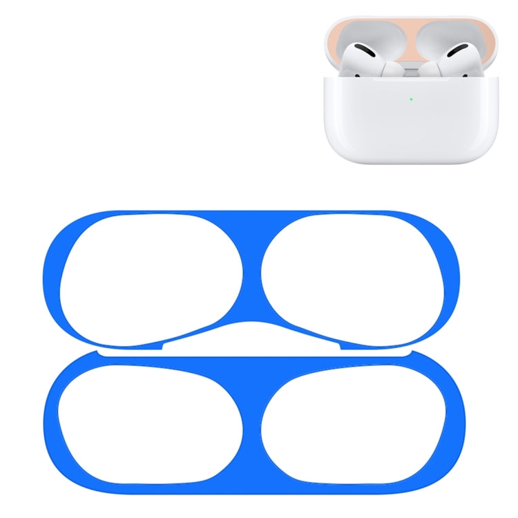 غطاء حماية لسماعة الأذن اللاسلكية مع ملصق معدني، متوافق مع Apple AirPods Pro 2