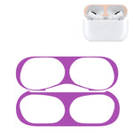 غطاء حماية لسماعة الأذن اللاسلكية مع ملصق معدني، متوافق مع Apple AirPods Pro 2