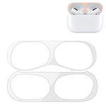 غطاء حماية لسماعة الأذن اللاسلكية مع ملصق معدني، متوافق مع Apple AirPods Pro 2