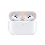 غطاء حماية لسماعة الأذن اللاسلكية مع ملصق معدني، متوافق مع Apple AirPods Pro 2