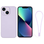 Silicone Phone Case with Wrist Strap, For iPhone 13 mini, For iPhone 13, For iPhone 13 Pro, For iPhone 13 Pro Max