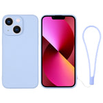 Silicone Phone Case with Wrist Strap, For iPhone 13 mini, For iPhone 13, For iPhone 13 Pro, For iPhone 13 Pro Max