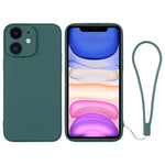 Silicone Phone Case with Wrist Strap, For iPhone 11, For iPhone 11 Pro, For iPhone 11 Pro Max