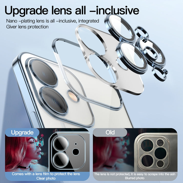 Dustproof Glass Lens Protection Electroplating Phone Case, For iPhone 11, For iPhone 11 Pro Max
