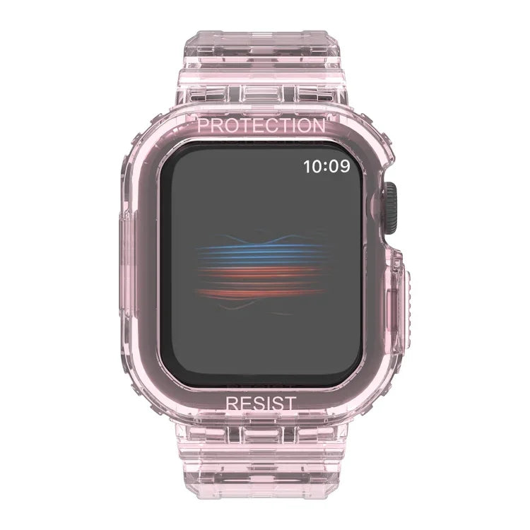 سوار ساعة متكامل من TPU بدرع، لساعة Apple Watch Ultra 49مم