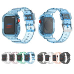 سوار ساعة متكامل من TPU بدرع، لساعة Apple Watch Ultra 49مم