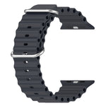 Ocean Silicone Watch Band, For Apple Watch Series 8&7 41mm, For Apple Watch Series 8&7 41mm / SE 2&6&SE&5&4 40mm