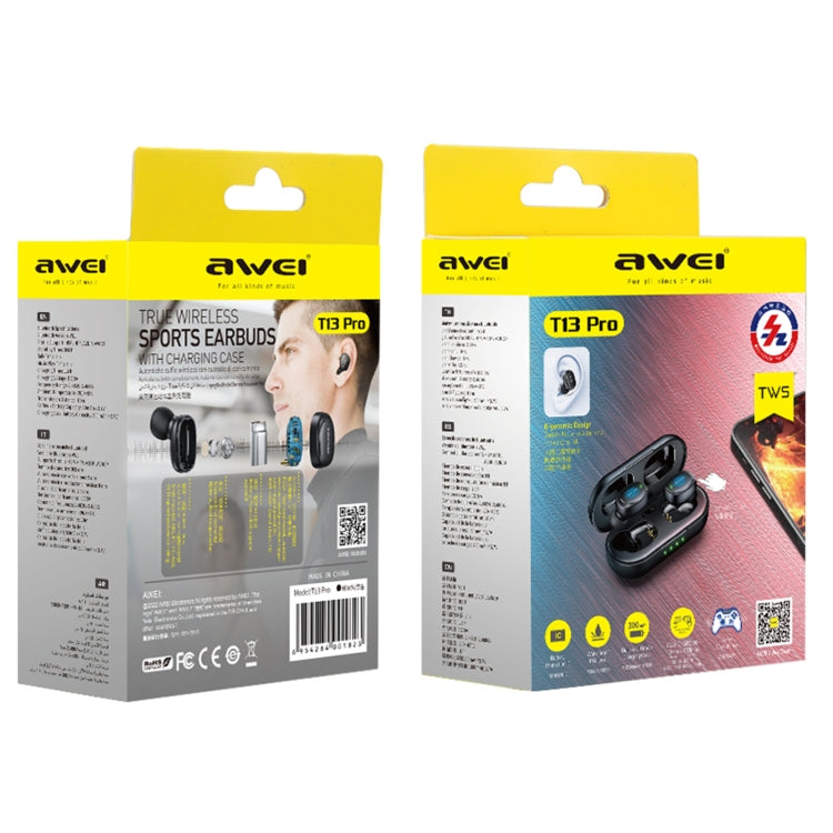 سماعة رأس رياضية awei T13 Pro بتقنية بلوتوث V5.1، T13Pro