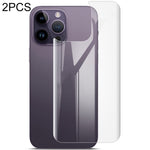 2 قطعة فيلم هيدروجيل منحني واقي خلفي من imak، لهاتف iPhone 14، لهاتف iPhone 14 Plus، لهاتف iPhone 14 Pro، لهاتف iPhone 14 Pro Max، لهاتف Huawei Mate 50، لهاتف Huawei Mate 50 Pro