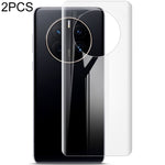 2 قطعة فيلم هيدروجيل منحني واقي خلفي من imak، لهاتف iPhone 14، لهاتف iPhone 14 Plus، لهاتف iPhone 14 Pro، لهاتف iPhone 14 Pro Max، لهاتف Huawei Mate 50، لهاتف Huawei Mate 50 Pro