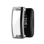 Full Coverage TPU Electroplating Watch Protective Case, For Fitbit Inspire3