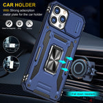 Armor PC + TPU Camera Shield Phone Case, For iPhone 12 Pro