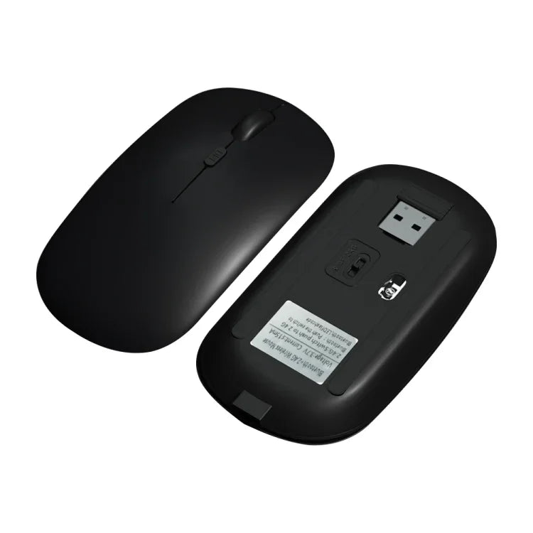 ماوس لاسلكي ثنائي الوضع بدقة 1600dpi بلوتوث و2.4G، بلوتوث + 2.4G (أبيض)، بلوتوث + 2.4G (أسود)، بلوتوث + 2.4G (وردي)، بلوتوث + 2.4G (بنفسجي)، بلوتوث + 2.4G (أصفر)، بلوتوث + 2.4G (أزرق)، بلوتوث + 2.4G (أخضر نعناعي)