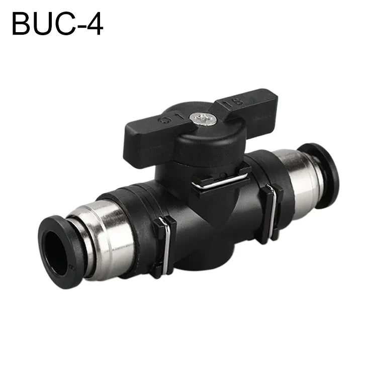 موصل سريع صمامات يدوية هوائية LAIZE، BUC-4، BUC-6، BUC-8، BUC-10، BUC-12، HVFF-4، HVFF-6، HVFF-8، HVFF-10، HVFF-12