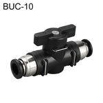 موصل سريع صمامات يدوية هوائية LAIZE، BUC-4، BUC-6، BUC-8، BUC-10، BUC-12، HVFF-4، HVFF-6، HVFF-8، HVFF-10، HVFF-12