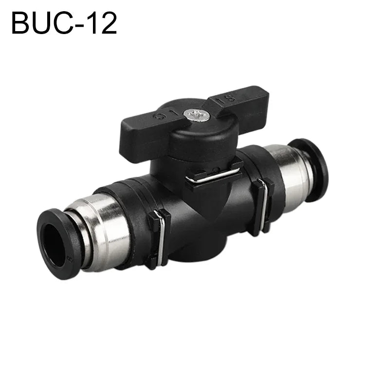موصل سريع صمامات يدوية هوائية LAIZE، BUC-4، BUC-6، BUC-8، BUC-10، BUC-12، HVFF-4، HVFF-6، HVFF-8، HVFF-10، HVFF-12