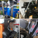بخاخ تبريد وتزييت ضبابي لماكينة النقش على مخرطة CNC، بدون قاعدة مغناطيسية، مع قاعدة مغناطيسية