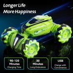 سيارة تحكم عن بعد JJR/C Q110 2.4G للقيام بحركات التسلق والانجراف والدوران، JJR/C Q110 (أزرق)، JJR/C Q110 (أخضر)