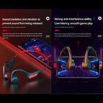سماعات أذن رياضية لاسلكية Lenovo X3 Pro بتقنية توصيل العظم وبلوتوث 5.3 مع ميكروفون