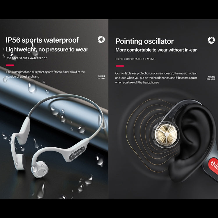 سماعات أذن رياضية لاسلكية Lenovo X3 Pro بتقنية توصيل العظم وبلوتوث 5.3 مع ميكروفون