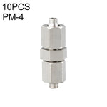 موصل سريع مستقيم من النحاس المطلي بالنيكل من LAIZE PM-4 (قطعتان)، PM-6 (قطعتان)، PM-8 (قطعتان)، PM-10 (قطعتان)، PM-12، PM-14، PM-16