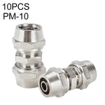موصل سريع مستقيم من النحاس المطلي بالنيكل من LAIZE PM-4 (قطعتان)، PM-6 (قطعتان)، PM-8 (قطعتان)، PM-10 (قطعتان)، PM-12، PM-14، PM-16