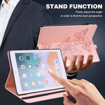 Embossed Butterfly Leather Tablet Case, For iPad 10th Gen 10.9 2022