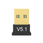 YL-5.1 USB Bluetooth 5.1 Adapter Audio Receiver, Bluetooth 5.1
