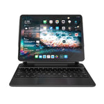 غطاء جلد مع لوحة مفاتيح بلوتوث ولوحة لمس، لجهاز iPad Air 5 / 4 بحجم 10.9 بوصة، لجهاز iPad Pro 11 بوصة 2021/2020/2018، لجهاز iPad Pro 12.9 بوصة 2021/2020/2018