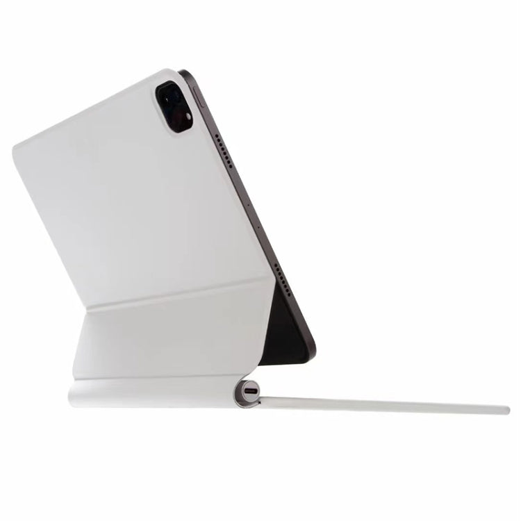 غطاء جلد مع لوحة مفاتيح بلوتوث ولوحة لمس، لجهاز iPad Air 5 / 4 بحجم 10.9 بوصة، لجهاز iPad Pro 11 بوصة 2021/2020/2018، لجهاز iPad Pro 12.9 بوصة 2021/2020/2018