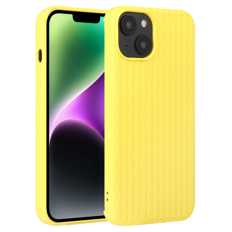 Weave Texture Silicone Phone Case, For iPhone 14, For iPhone 14 Plus, For iPhone 14 Pro, For iPhone 14 Pro Max, For iPhone 13