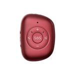 زر الطوارئ SOS لكبار السن RF-V50 مقاوم للماء IP67 4G LTE 3G 2G GSM جهاز تعقب GPS، RF-V50 (أسود)، RF-V50 (أحمر)