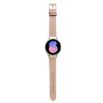 سوار ساعة من الجلد الطبيعي المحفور، لساعات Samsung Galaxy Watch5 مقاس 40 مم / 44 مم